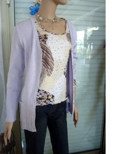 Gilet tunique tricot twin - tunique,