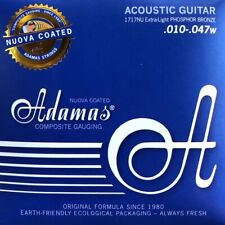 Guitare acoustique Adamas NUOVA PHOSPHOR BRONZE ENDUIT JEU cordes