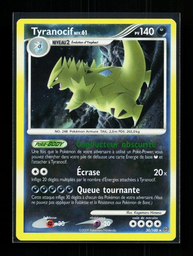 Carte pokémon tyranocif - carte,