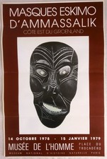 MASQUES ESKIMO D'AMMASSALIK