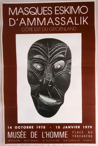 Masques eskimo ammassalik - masques, d'ammassalik