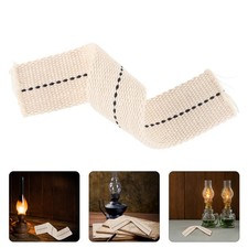  Mèche de lampe à pétrole en coton tricoté, accessoire de remplacement pour