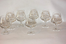 7 grand verres à cognac ou à dégustation en cristal "Chef et Sommelier"