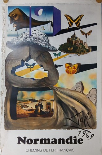 Affiche sncf salvador dali - sncf,
