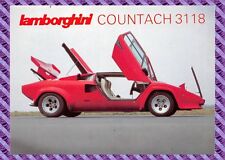 Carte postale - Lamborghini Countach 3118