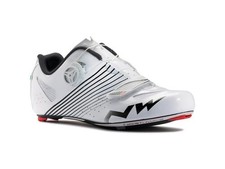 Chaussures Route NORTHWAVE TORPEDO PLUS p.45 Blanc Spd & Speedplay