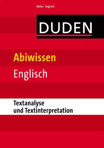 Abiwissen englisch - englisch,