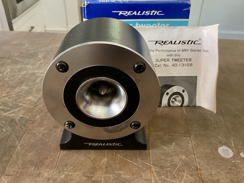 Realistic super tweeter new - realistic,