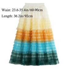 Femme Pente Tulle Long Tutu