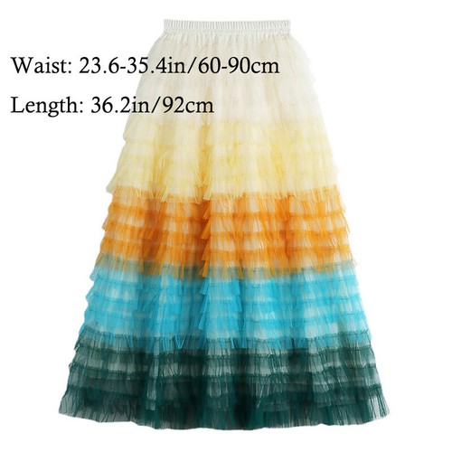 Femme pente tulle long tutu - tulle,