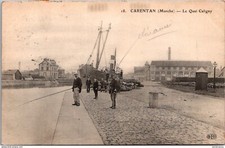S14461 cpa 50 Carentan - Le Quai Caligny