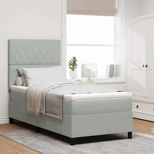 Lit ressorts avec matelas - lit,