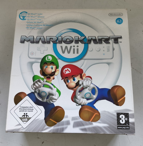 Boite jeu mario - mario, wii