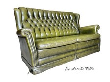 Canapé chester vert anglais - chester,