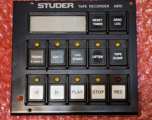 Studer a810 control panel - a810,