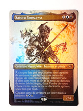 Satoru Umezawa foil promo     MTG Magic VF NM
