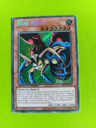 Carte reine insecte - carte,