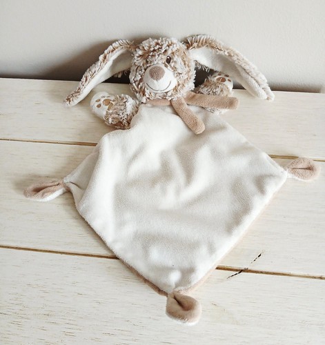 Tex baby doudou lapin plat