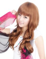 Perruque Longue Ondulé Auburn