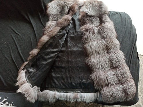 Superbe gilet fourrure de - gilet,