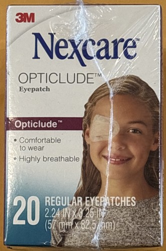 Nexcare opticlude eye patch - eye,