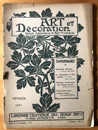 Art nouveau 1901 c - art, 02/1901