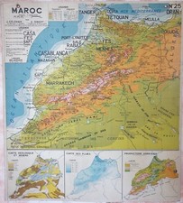 Ancienne carte scolaire - 🌍,