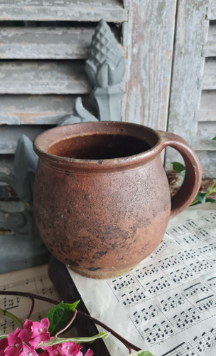 Ancien broc pichet faisselle - ancien,