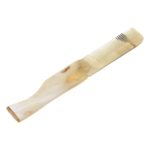 Peigne massage corne - en, de