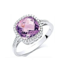 Bague blanc carats et - bague,