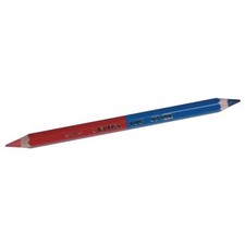 Crayon de marquage bicolore - rouge et bleu - par 12 LYRA