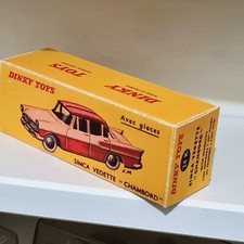 Dinky toys boite vide repro - vide,