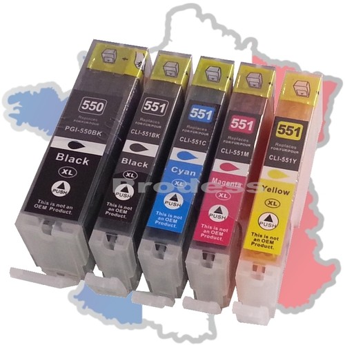 Cartouches encre - 5, d'encre