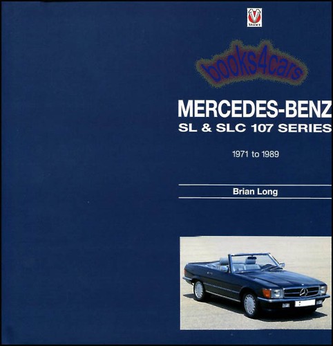 Mercedes benz w107 book - w107,