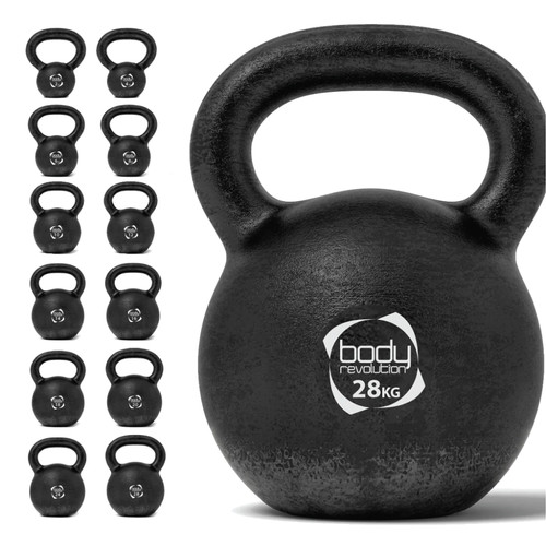 Kettlebell fonte kg base - fonte,
