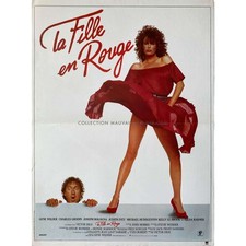 THE WOMAN IN RED French Movie Poster  - 15x21 in. - 1984 - Gene Wilder, Kelly Le