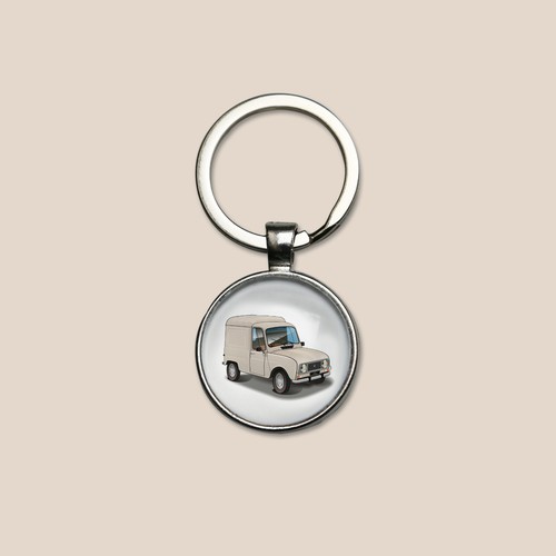 Porte clefs fourgonnette - 4l, f4