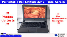 Dell Latitude 3340 i5 13,3" HD – Fonctionnel incomplet – Sans RAM/HDD/Batterie