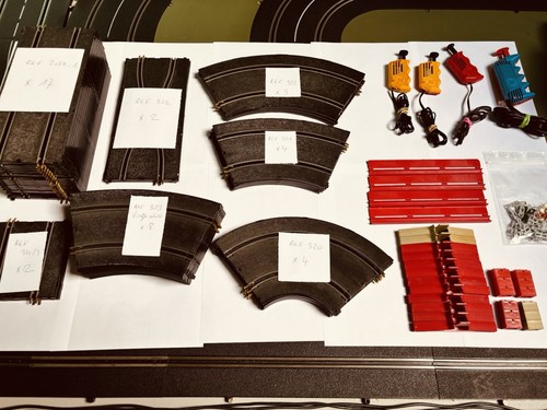 Lot rails circuit - de, jouef