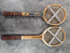 Ancienne Raquette De Tennis ZEPHIR, LA BUTTE, GAUTHIER, France, Collection
