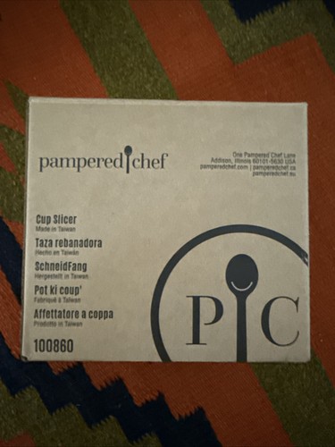 Pampered chef cup slicer - pampered,
