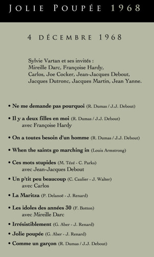 Sylvie vartan dvd jolie - -,