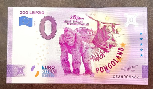 Billet euro souvenir zoo - 0,
