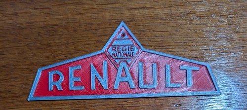 Emblème tracteur renault d16 - emblème,