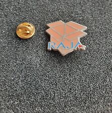 Pin's carton déménagement RAJA entreprise Elyr - Pin Pins Badge Lot 5