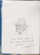 TIBET / RIC HOCHET T54 LE MASQUE DE LA TERREUR / EO DEDICACEE  / LE LOMBARD 1994