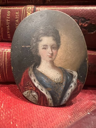 Peinture miniature portrait - peinture,