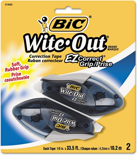 Wite out brand correct grip - wite-out,