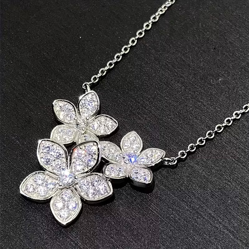 Chaîne femme fleurs - ✨, en