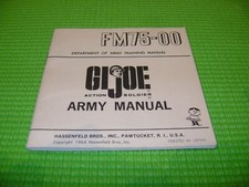 GI-JOE CATALOGUE ARMY MANUAL